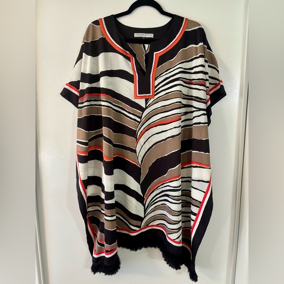 Trina Turk Dresses & Skirts - Trina Turk Theodora Lala Zebra Caftan Dress Women’s Size XL